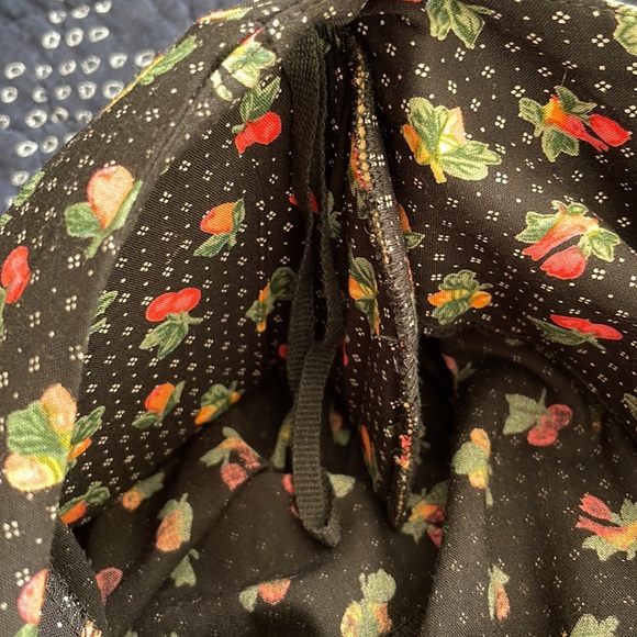 Darian Petite Vintage Fruit Jumpsuit Size 6 - Picture 8 of 9